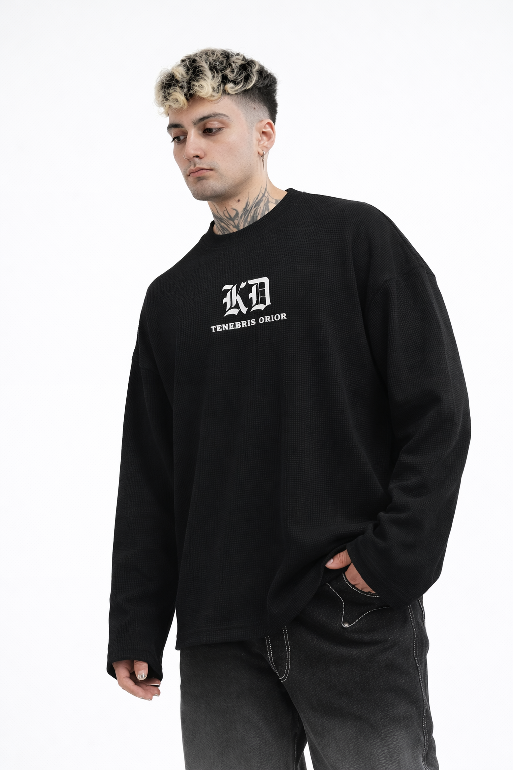 DARK ASCENSION WAFFLE TEE