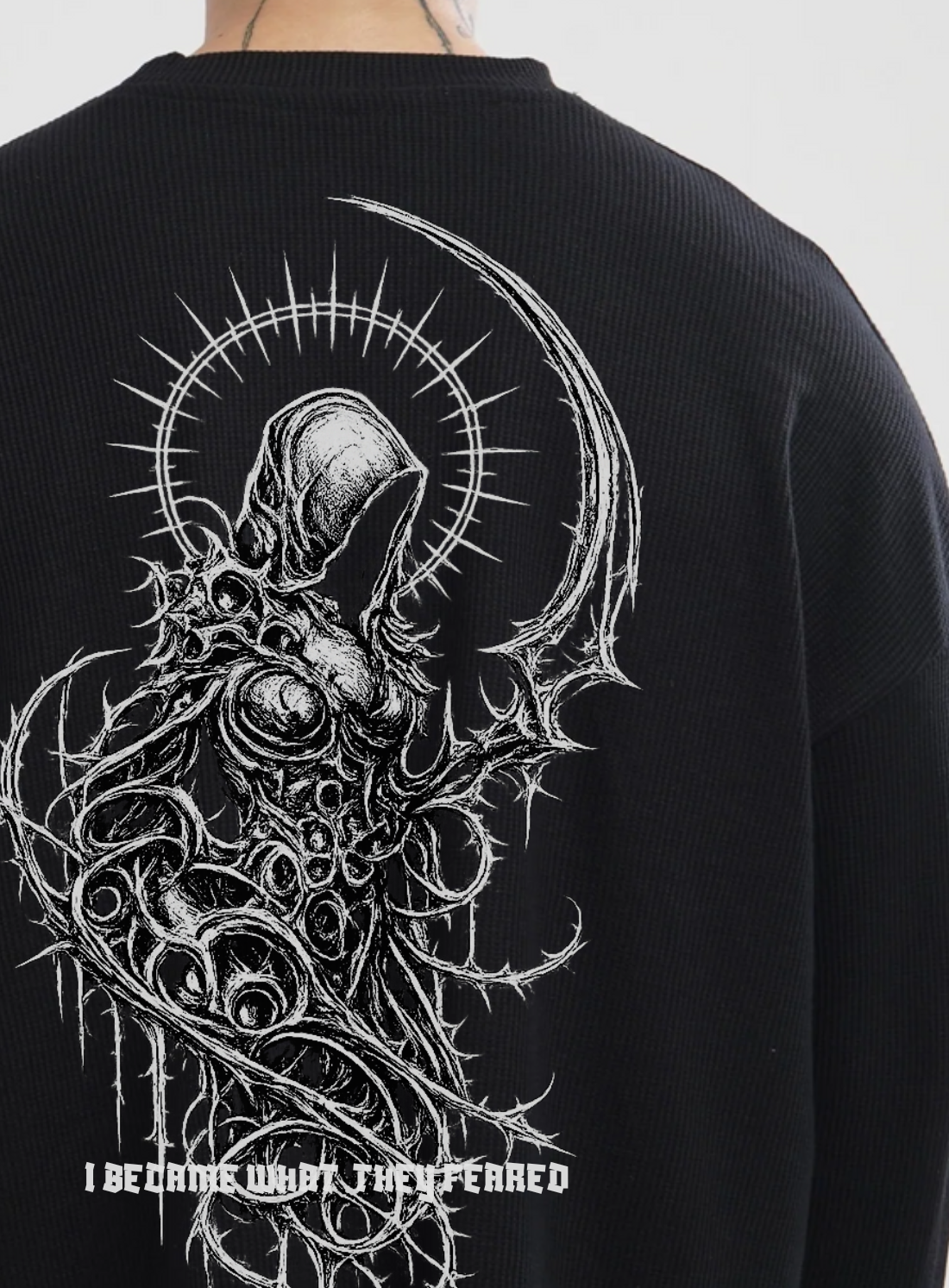 DARK ASCENSION WAFFLE TEE