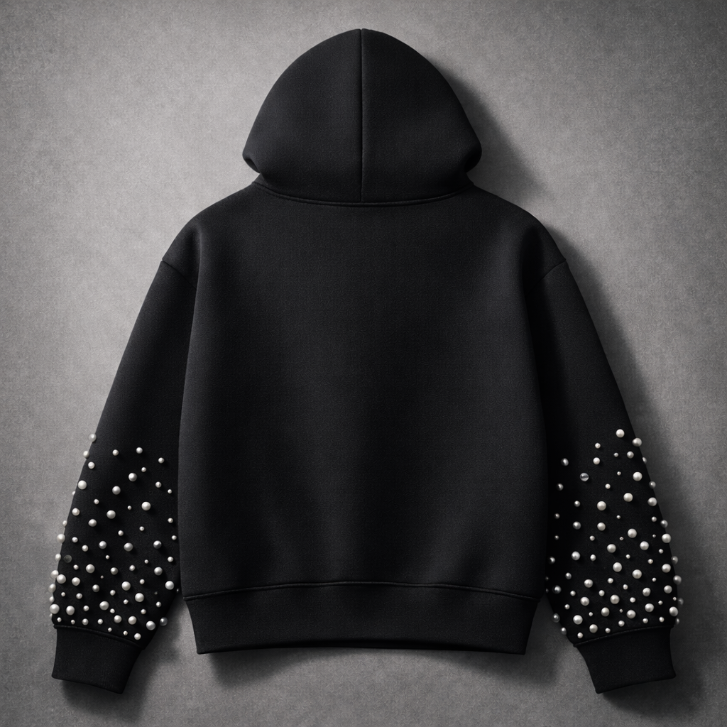 Black Relaxed Fit Hoodie